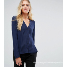 Office Ladies Shirt with Fashion Long Sleeves Shirt